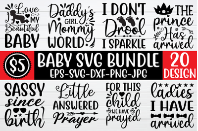 baby svg bundle vol - 1