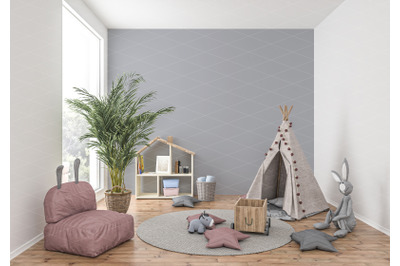 Interior scene artwork background interior mockup