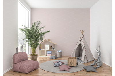 Interior scene artwork background interior mockup