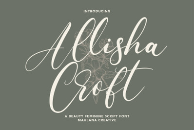 Allisha Croft Beauty Feminine Script