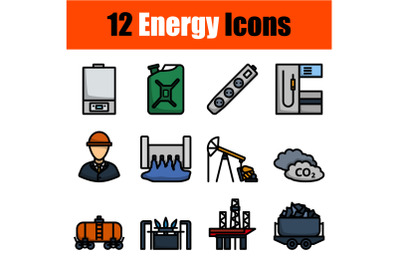 Energy Icon Set