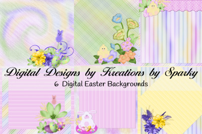 Easter Digital Background 6