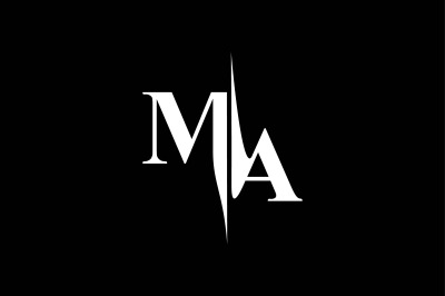 MA Monogram Logo V5