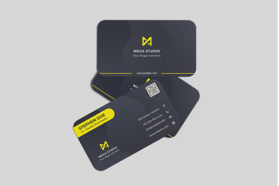 Floating Business Card Mockup V4