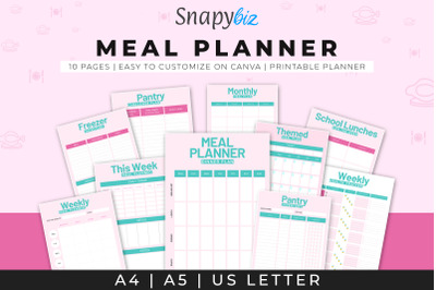 Meal Canva Planner
