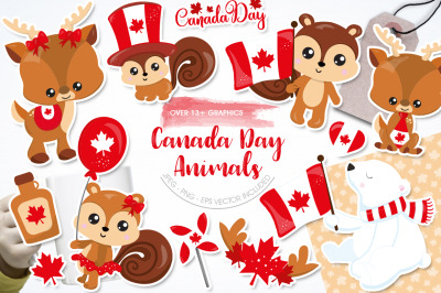 Canada Day Animals