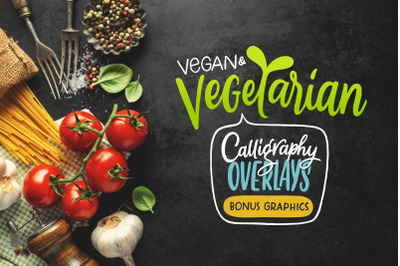 Vegan &amp; Vegetarian Calligraphy &amp; Graphics