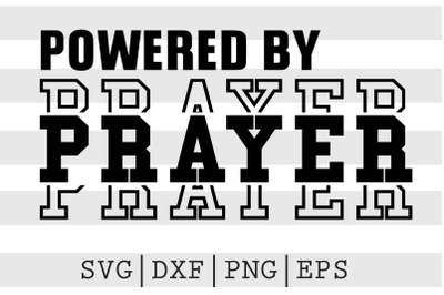 Powered by prayer SVG