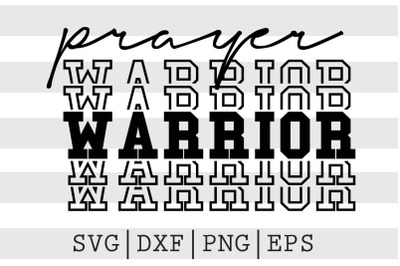 Prayer warrior SVG