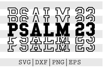 Psalm 2 3 SVG