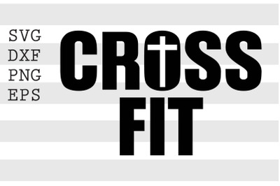 Cross fit SVG