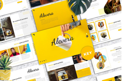 Alevera - Creative Keynote Template
