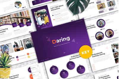 Daring  - Education Keynote Template