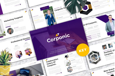 Corponic - Business Keynote Template