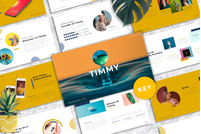 Timmy - Creative Keynote Templates