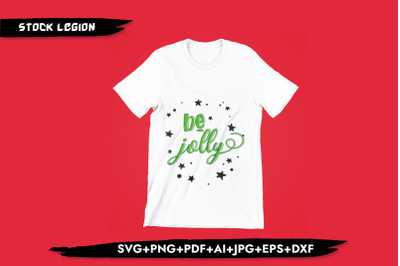 Be Jolly SVG