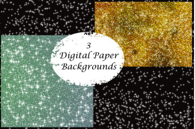 Glitter digital paper, digital paper bundle,digital glitter, bright go