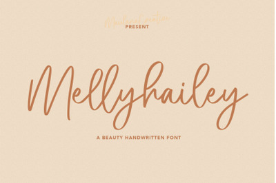 Melly Hailey Handwritten Font