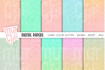 Gradient Candy Glitter Patterns