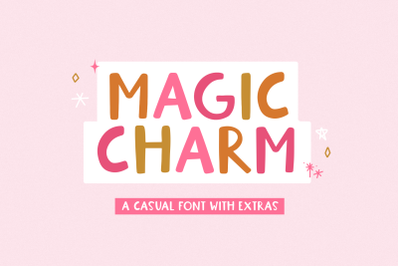 Magic Charm - Handwritten Font with Extras