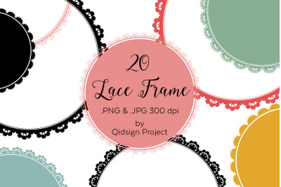 20 lace frame