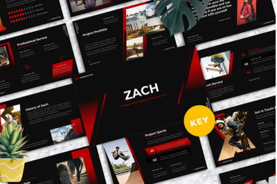 Zach - Extreme Sport Keynote Templates