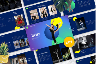 Belly - Ballet Keynote Template