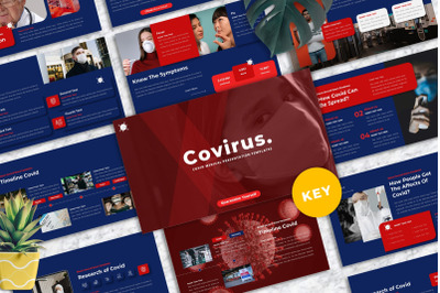 Covirus - Covid Medical  Keynote Template