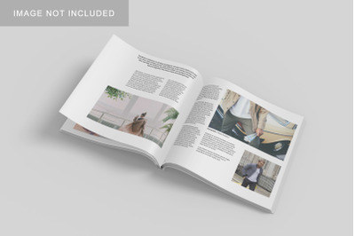 Square Magazine Mockup V3