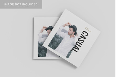 Square Magazine Mockup V4