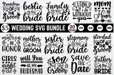 Wedding SVG bundle Vol 3