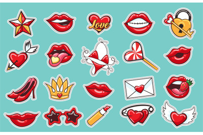 Loved stickers for girls