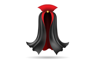 Vampire black cloak