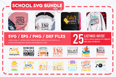 School Svg Bundle Vol 2