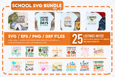 School Svg Bundle Vol 4