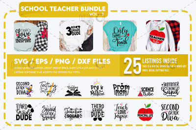 School teacher Svg Bundle 3 &28;2&29;