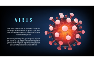 Virus infection poster