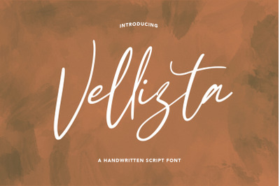 Vellizta Handwritten Script Font