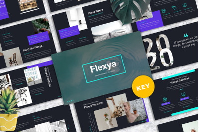 Flexya - Clean Keynote Templates