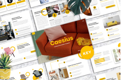 Caesius  - Furniture Keynote Templates