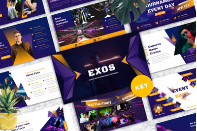 Exos -  Esports Gaming Keynote Template
