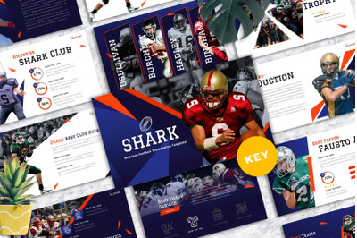 Shark - American Football Keynote Templates