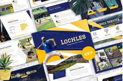 Lochles - Baseball Sport Keynote Templates