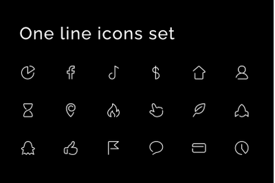 Unoline Icons Set