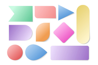 Colorful paper stickers. Reminder sticky notes&2C; message text pages. Is