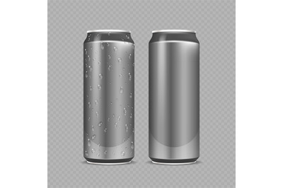 Steel cans. Aluminium bottles for beer&2C; lemonade or soda or energy dri