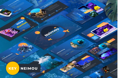 Neimou - Diving Sport Keynote Templates