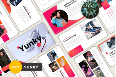 Yunky - Creative Keynote Template