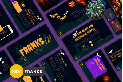 Franks - Halloween Keynote Templates
