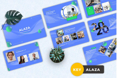 Alaza - Finance Keynote Templates
